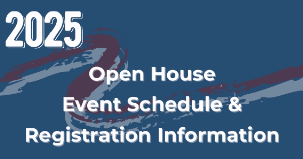 2025 Open House Events