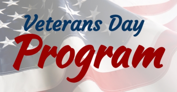 Let's celebrate our Veterans!