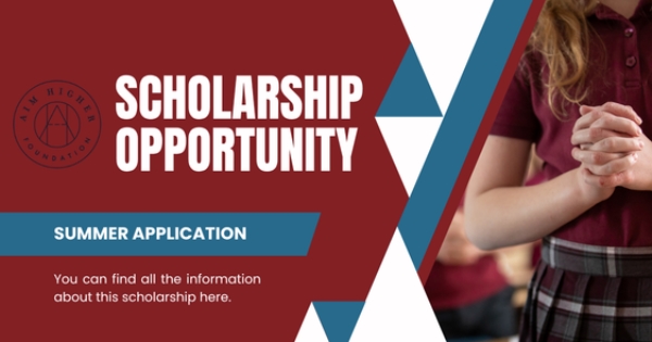 Summer Scholarship Opportunity
